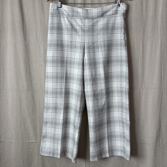 Carolina Belle Montreal Womens Preppy Wide Leg Capri Pants Size 8 Career Office - Picture 1 of 9